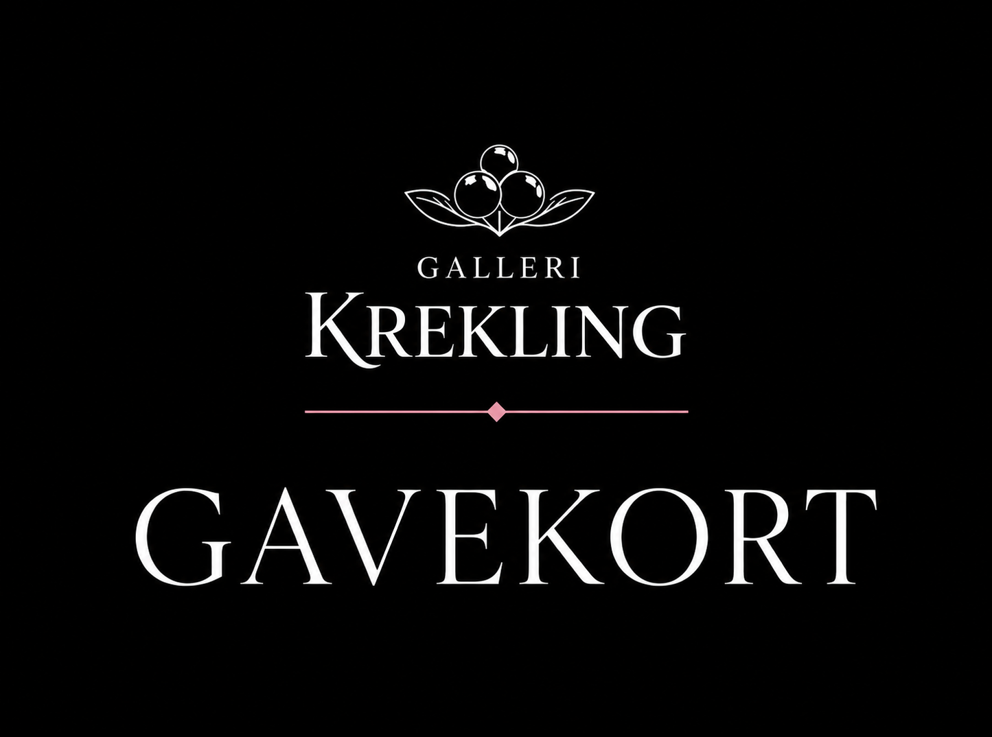 Gi kunst i gave - Galleri Krekling gavekort