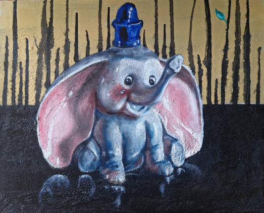 Elephant (originalmaleri)