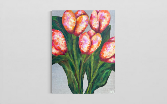 Golden tulips
